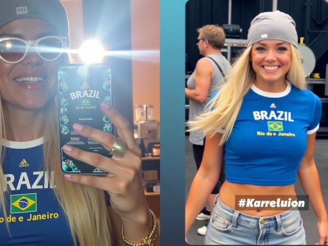 Karol G Exibe Camisa da Seleção Brasileira Antes do Show no Rock in Rio 2024