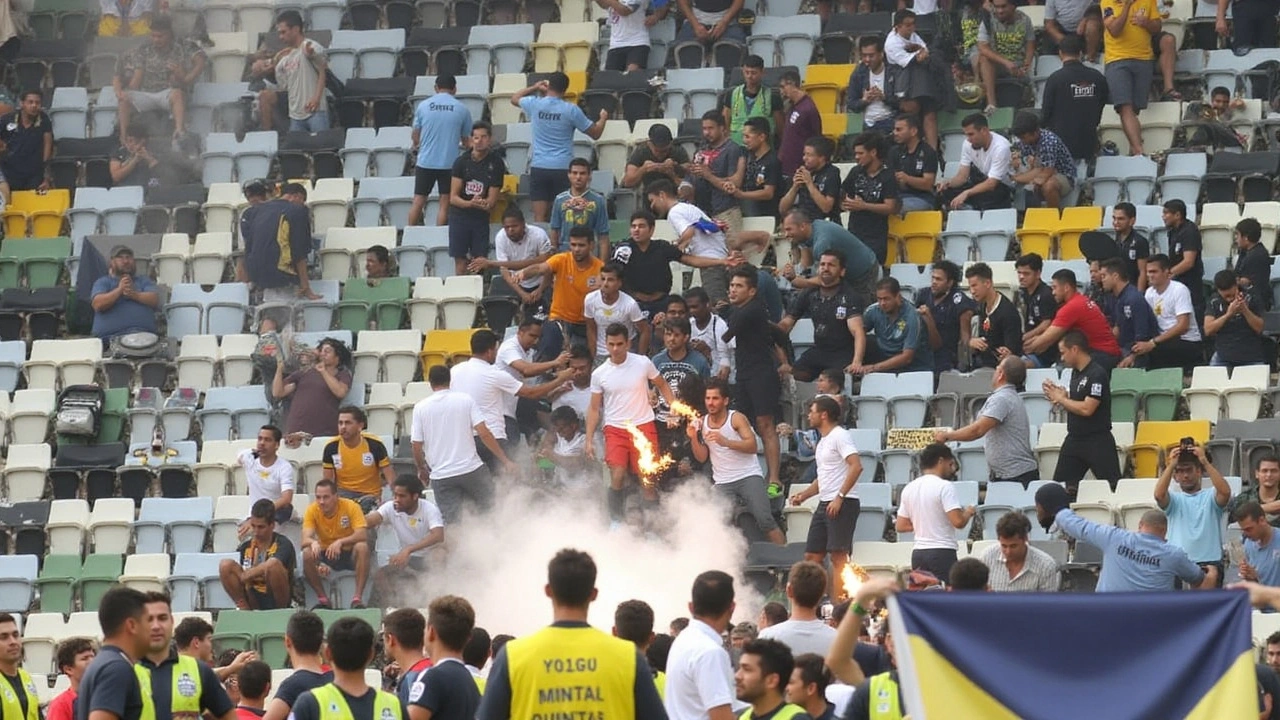 Final da Copa do Brasil é Marcada por Conflitos: Tumultos Atrapalham Jogo de Atlético-MG e Flamengo