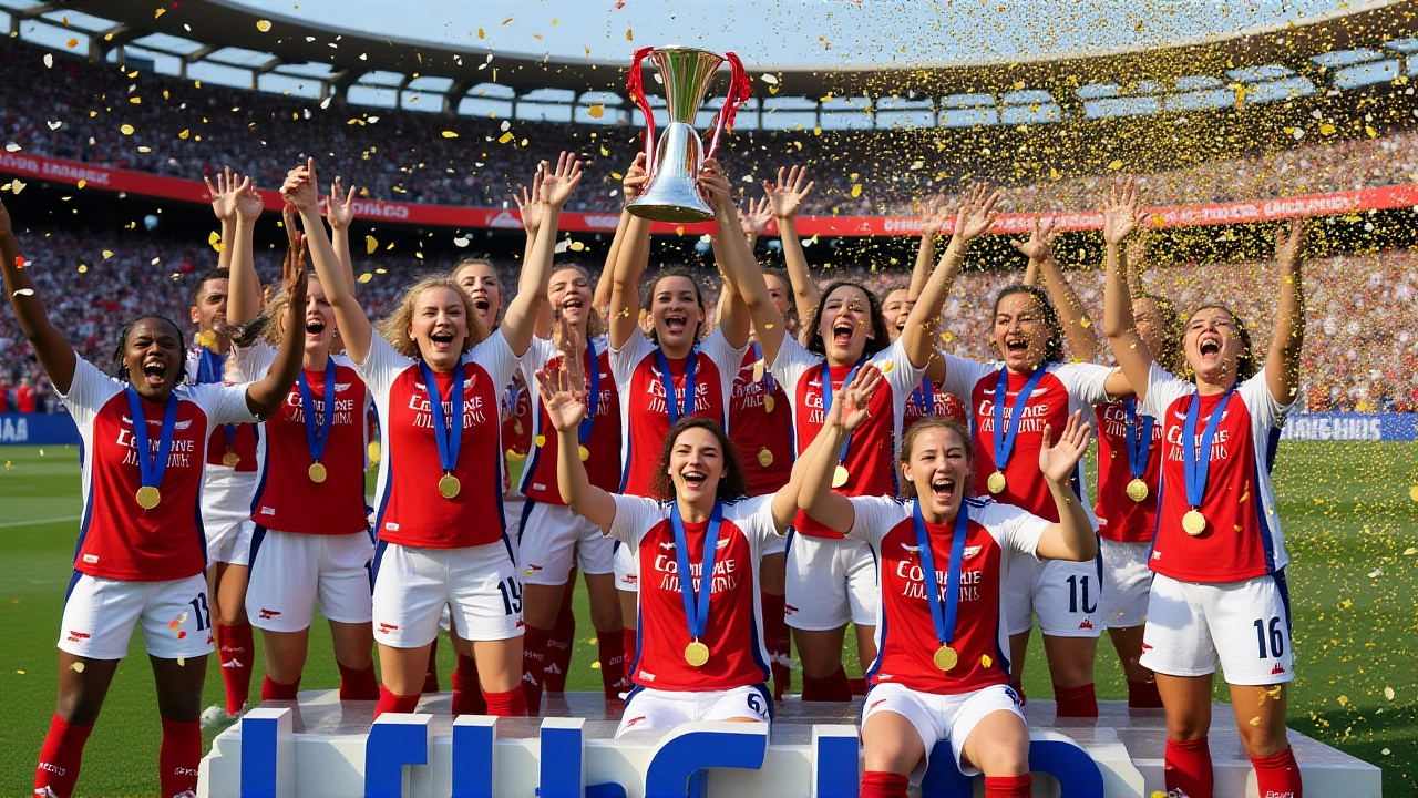 Arsenal vence Barcelona e conquista a Champions Feminina 2025