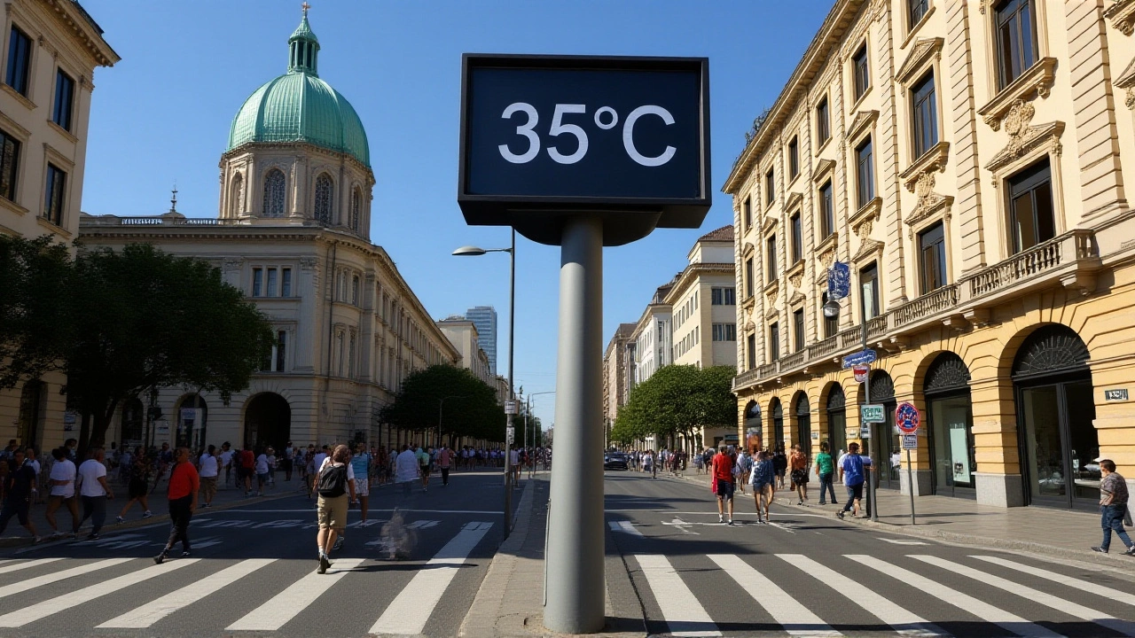 Sexta onda de calor 2025 supera 40°C nas capitais do Centro‑Oeste