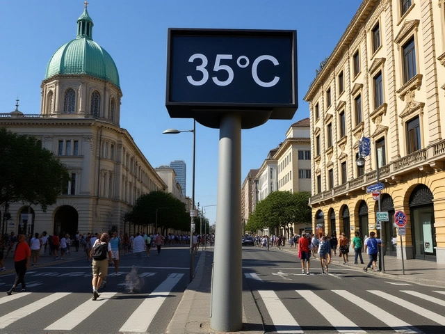 Sexta onda de calor 2025 supera 40°C nas capitais do Centro‑Oeste