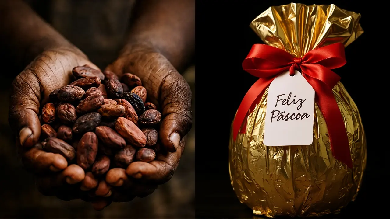 O lado obscuro da Páscoa: luxo bilionário e trabalho infantil