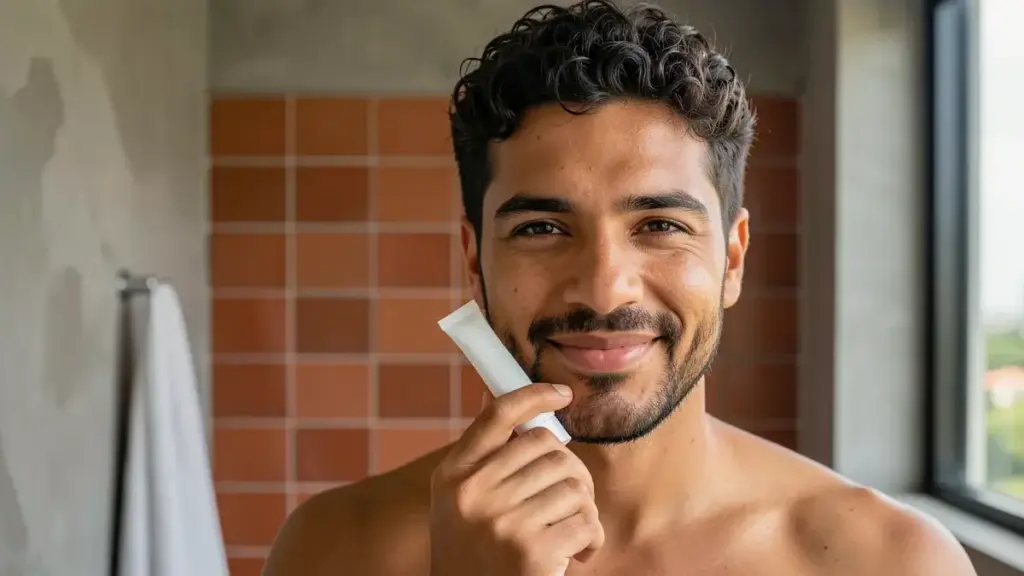Creme para pele oleosa rosto masculino: gel, gel-creme ou loção? Como escolher sem errar