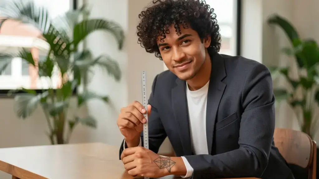 Tattoo 10cm Masculina: Como Simular o Tamanho Antes de Fazer